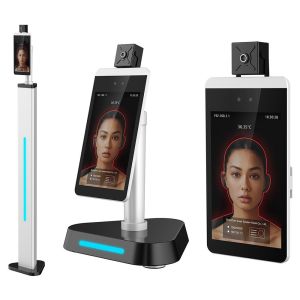 Facial Biometric Digital Infrared Thermometers Intelligent Non Contact