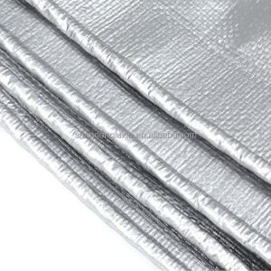 Customer Request Color Waterproof Coated PE Tarpaulin Sheet in Customized Stripe