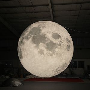 2 m Giant LED Lighting Moon Balloon Inflatable Globe Planet Solar System Balloon