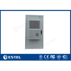 19U Galvanized Steel Enclosure Pole Mounted Enclosure With Battery Rack OEM