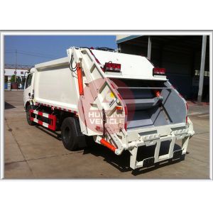 5CBM Waste Garbage Truck , Easy Operation Refuse Collection Truck Environment