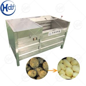 Potato Chips Making Machine Small Scale Semi-Automatic Frozen French Fries