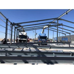 Large Span, Short Construction Period, Environmentally Friendly Galvanized Steel