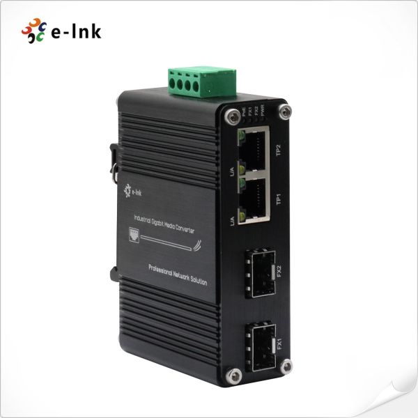 Quality Gigabit RJ45 Mini Ethernet Industrial Gigabit Switch 2 Port 10/100M SFP wholesale