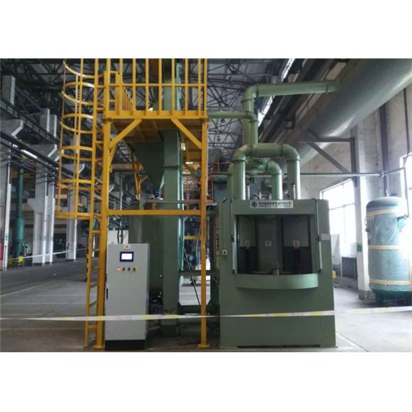 8 Work Pieces / 8 Guns Auto Blasting Machine Rotary with Friendly Automatic