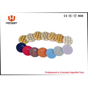 Lightweight Diamond Resin Polishing Pads , Travertine Polishing Pads Different
