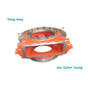 China Ship Diesel Engine Turbo Turbine Housing ABB VTR Turbocharger Gas Outlet Casing on sale