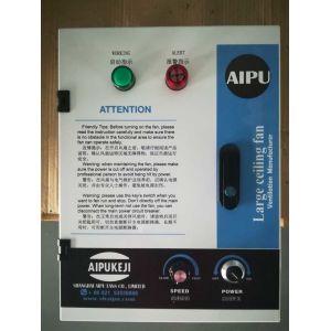 Aluminum Large Ceiling Fans 24 ft / 20 ft Big Size Low Power Consumption Ceiling