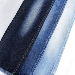 TWILL Style 10.3oz 98% Cotton 2% Spandex Denim Fabric For Medium Weight