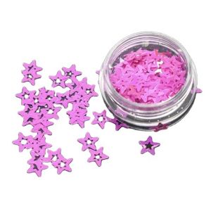 Cheap Versatile Open Star Nail Glitter Hollow Star Shape for Toys and Gift Craft Projects for sale