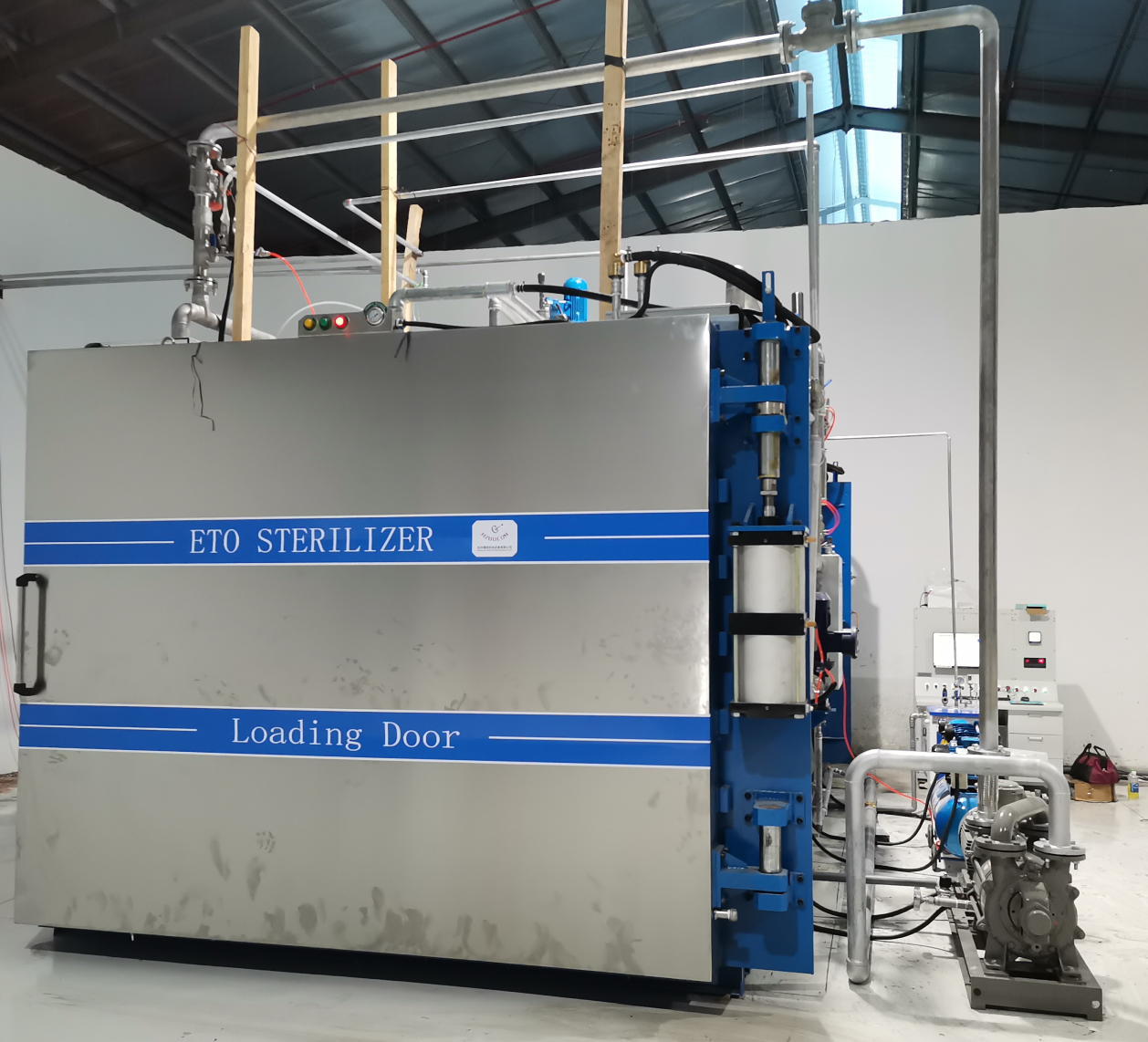 LE series ETO sterilizer control system distributed control system
