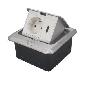 2021 hottest aluminum alloy electric hidden floor power socket outlet