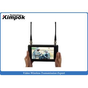 Touch Screen COFDM Video Receiver Wireless With 7 Inch LCD Monitor DC12 Power