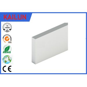 Cheap En 755 Silver Anodized Aluminium Flat Bar for Elevator Material 180 X 20 MM for sale