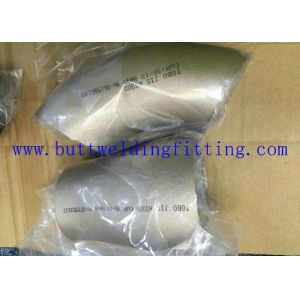 ASTM CuNi 90 /10 Tee Elbow Reducer JIS H3300 Grade C7060 1" 4" 3" 2mm 3mm