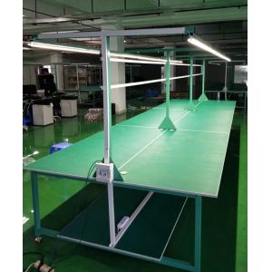 Cheap 24&quot;X48&quot; ESD Work Bench With Lighting Illuminated Anti Static Work Surface for sale