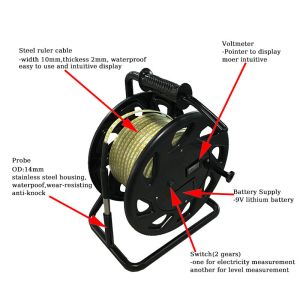 Low Price 300m Water Depth Measuring Instrument With Stainless Steel Ruler