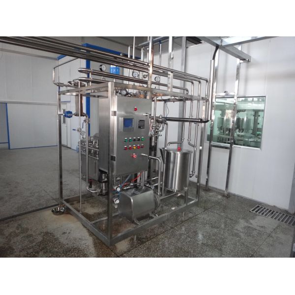 Customized 500-20000L/H Pasteurizer Machine With PLC 500-20000L/H Sterilizer For
