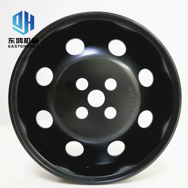 Excavator Engine Parts Motor 6BT High Performance 6 Cylinder Diesel Engine Parts Crankshaft Pulley 3914494