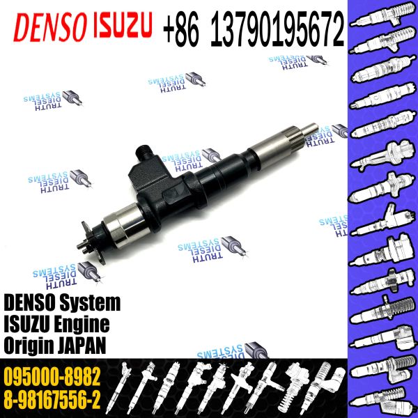 Quality 8981675562 8-98167556-2 095000-8903 095000-5562 095000-8982 fuel injector for Isuzu 6WG1 CX6WF1 wholesale