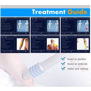 Patellar Tendonitis Treatment Shockwave Therapy Equipment With 8 Preset