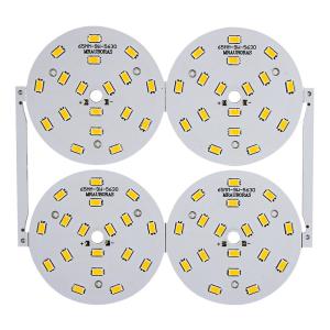 China SMD LED HASL OSP Prototype Circuit Board Assembly Custom Round Square Type on sale