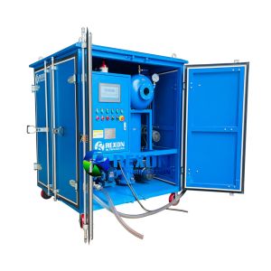 2000LPH Double Stage Vacuum Transformer Oil Filtration and Dehydration Plant