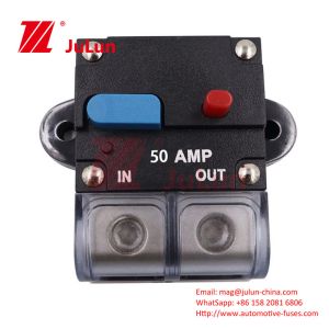 China RV EV AV Can Manually Reset Overcurrent Protection Belt Button 150A 12V Disconnect Switch 1 Fire Waterproof RV Yacht Cir on sale