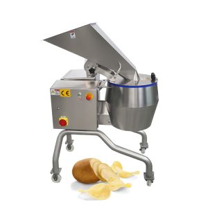 12 Cutting Stations Centrifugal Potato Chips Slice Cutting Machine With