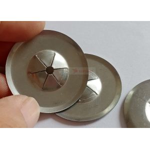 Stainless Steel 1-1/2" Round Lock Washers To Secure Board Or Batt Insulation