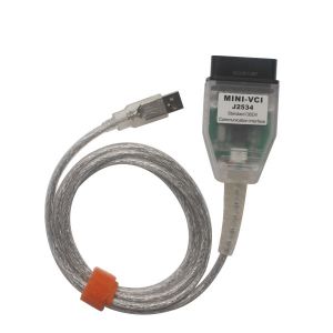 MINI VCI V10.30.029 Automotive Diagnostic Tools Single Cable For Toyota Support