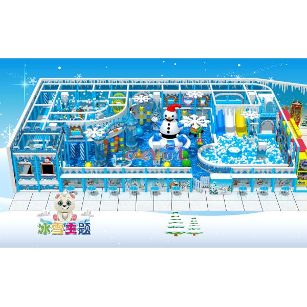 High-Efficiency Developmental Indoor Playground Smart Equipment For Physical And