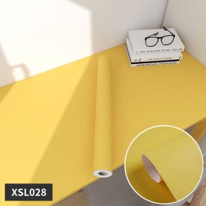 Peel and Stick Textured Wallpaper in Orange Solid Design Style Contact Paper