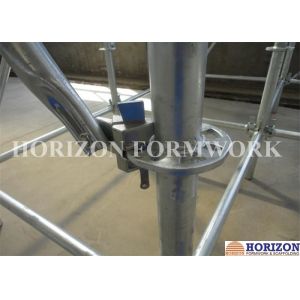 Flexible Ringlock Scaffolding System , Wedge Lock Scaffolding High Stability
