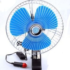 China Plastic Back Guard Car Cooling Fan , Mini Auto Cool Fan With Switch Dc12v on sale