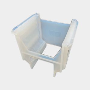 High Cleanliness Customizable PFA Wafer Carrier With Chemical Resistance