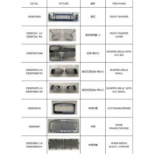Front Bumper Net 3w3 807 647/648 The Perfect Fit For Your Bentley Continental GT
