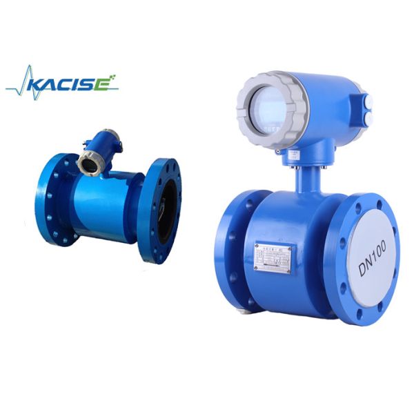 Quality Intelligent Electromagnetic Flow Meter IP68 Water Magnetic RS485 Output wholesale