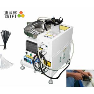 4 Inch Automatic Bundling Machine , Automatic Zip Tie Tool Easy And Quick Using