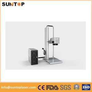 High precision parts Portable Fiber Laser Marking Machine with laser power 20W