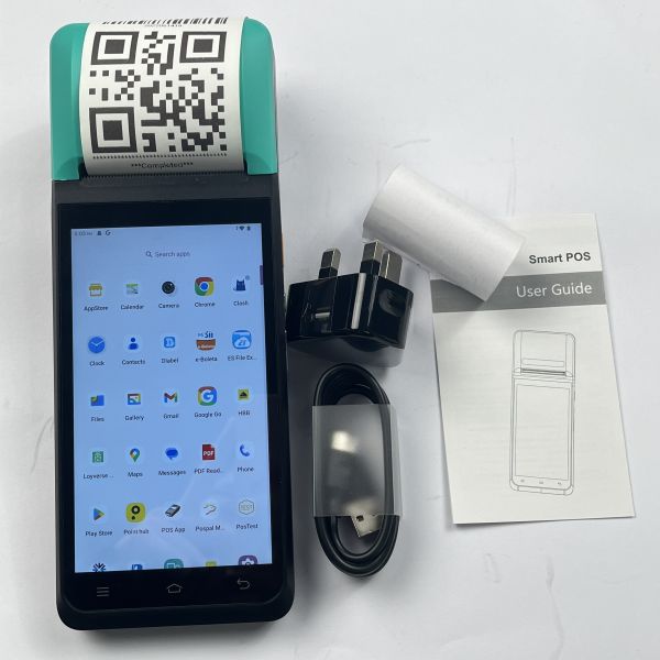 Dual SIM POS Android Device Speaker Enabled Handheld Restaurant POS System