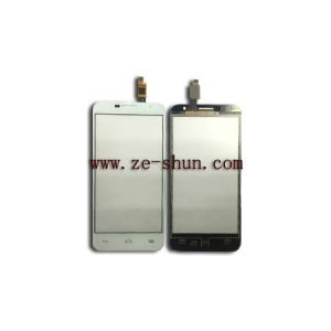 Black / White Cell Phone Replacement Touch Screens For Alcatel OT 6016