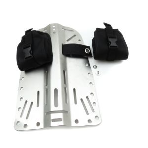 Adjustable Bcd Pouch 1KG 2KG Scuba Diving Weight Pocket For Underwater