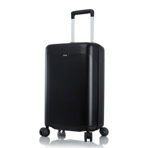 China Aluminum Telescopic Rod Handle Hand Carry Green Cabin Spinner Suitcase With Fingerprint TSA Lock for Business Travel on sale