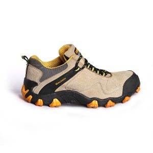 ASTM Compliant Low Cut Safety Shoes With Nylon Tongue Lace-up Closure And ASTM
