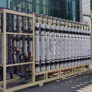 Cheap Integrated Purification Ultrafiltration Systems Water Treatment 30T/H Energy Efficient for sale
