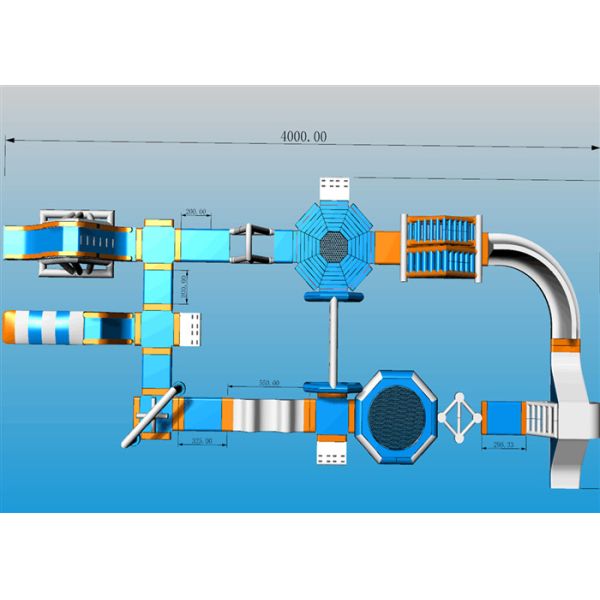 Quality Commercial Grade Lake Inflatable Floating Water Park For Entertainment wholesale