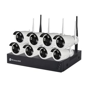 Unistone 8CH Outdoor Wireless WIFI 2MP CCTV Security Surveillance Camera NVR KIT