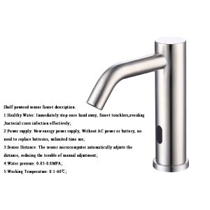 Cheap stainles steel hospital faucet grifo del sensor torneira robinet de capteur rubinetto del sensore Wasserhah sensorkraan for sale