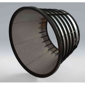 Customized Partitioning Centrifuge Basket 500mm Length 150mm Width For